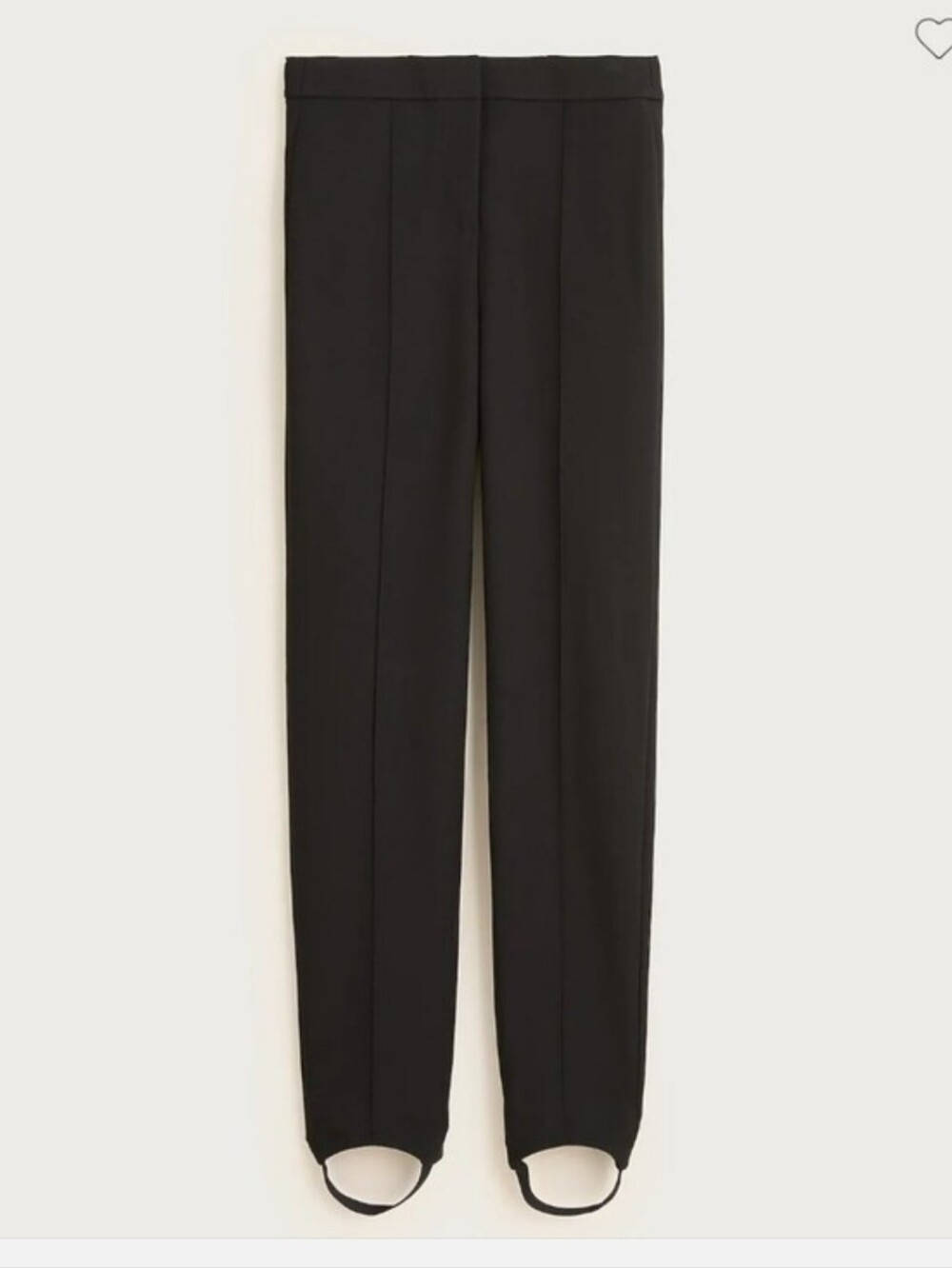 J Crew Stirrup pant in four-season stretch CS743 Size 2 Petite NWT Black